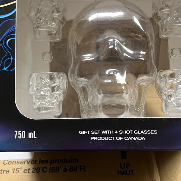 New crystal head, vodka, gift set - Picture 6 of 13